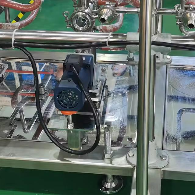 Sistema de destilación de película (molecular) limpiada (fina) de acero inoxidable de 12 pulgadas