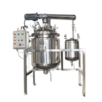 Reactor de acero inoxidable con camisa de 300 L