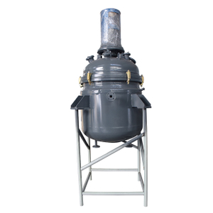 Reactor revestido de vidrio de 300 litros