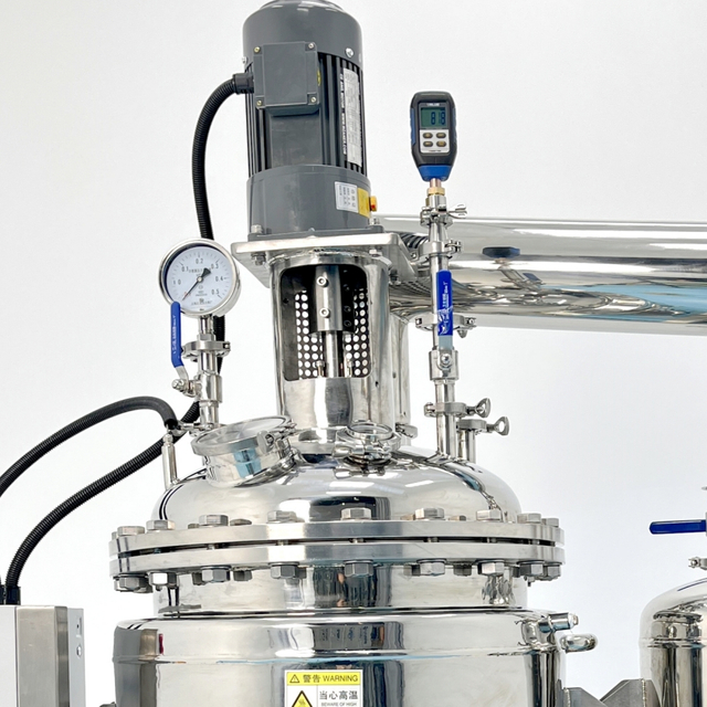 Reactor de acero inoxidable con camiseta de 100L