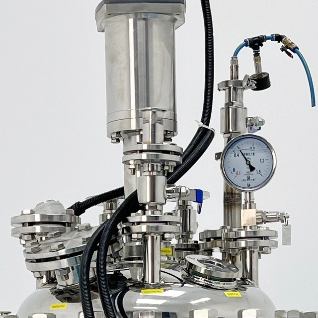 Reactor de alta presión de acero inoxidable de 100L