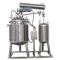Reactor de acero inoxidable con camisa de 500 L
