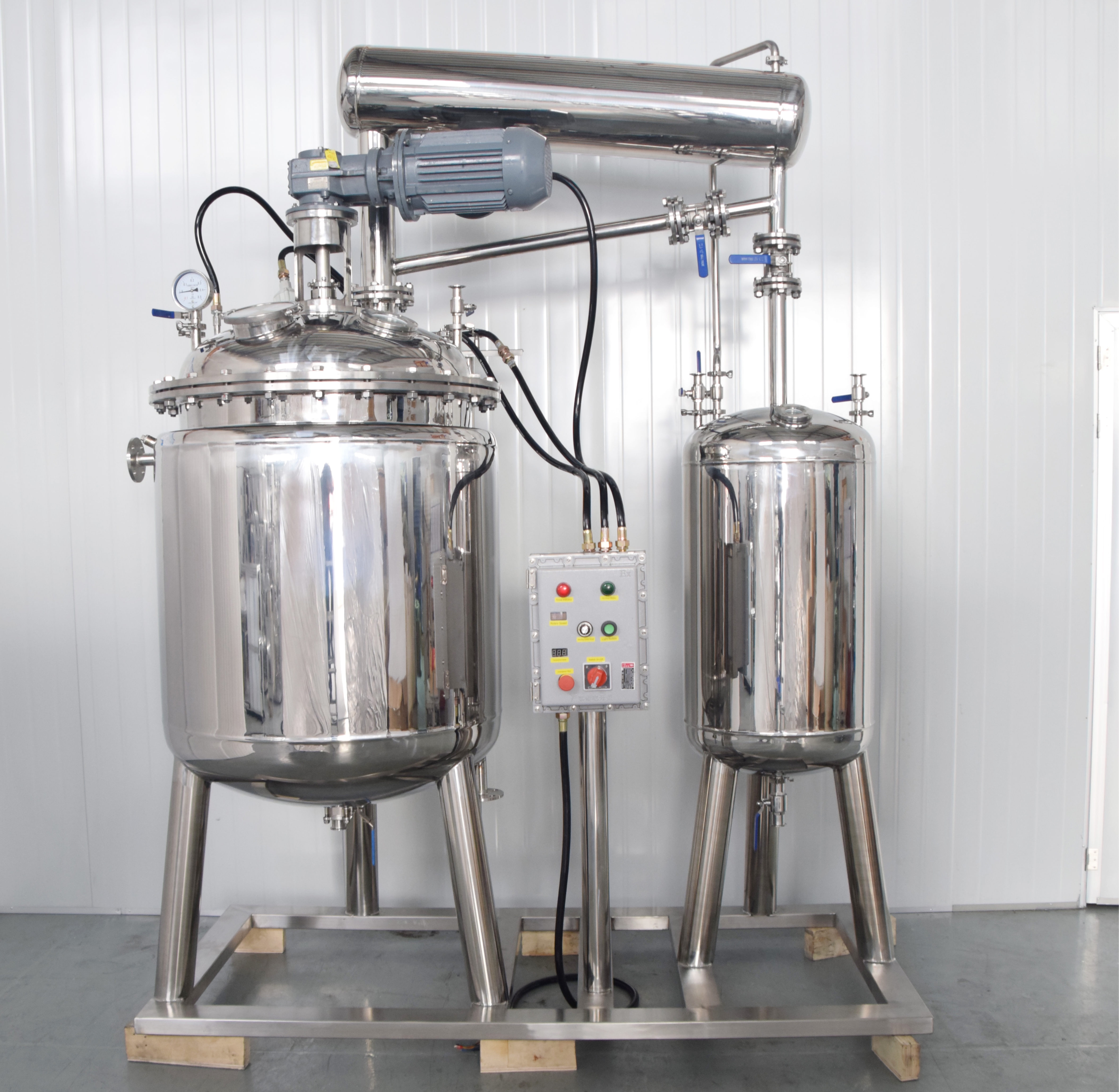 reactor de acero inoxidable