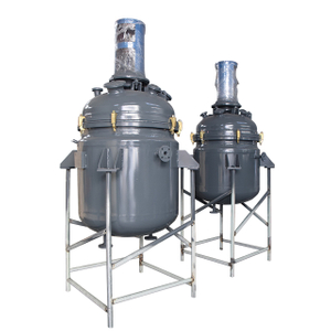 Reactor revestido de vidrio de 500 litros