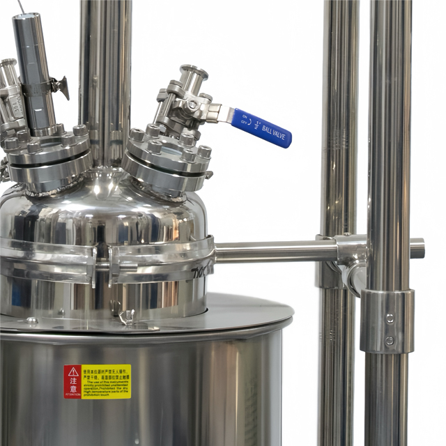 Equipo de destilación fraccional (rectificación) de acero inoxidable 5L