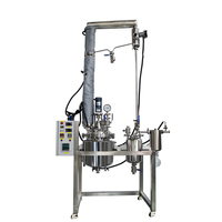 Equipo de destilación fraccional (rectificación) de acero inoxidable 20L
