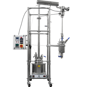 Equipo de destilación fraccional (rectificación) de acero inoxidable 10L