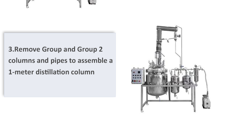 columna de destilaci&oacute;n fraccionada