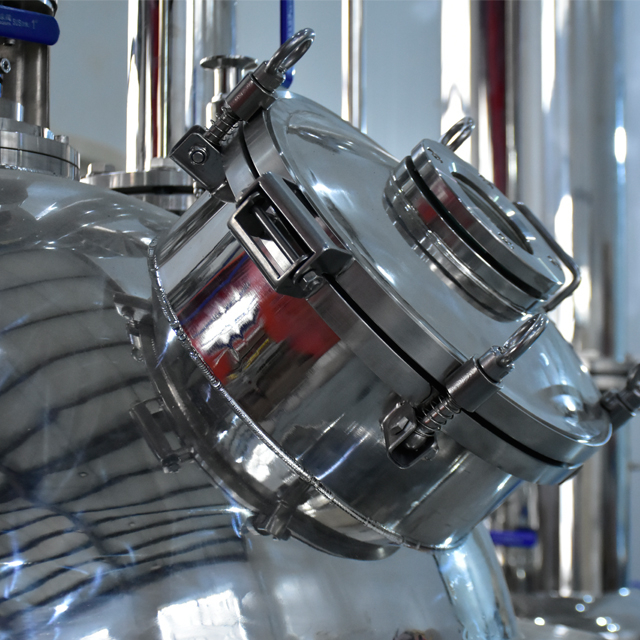 Concentrador de vacío esférico de acero inoxidable 100L