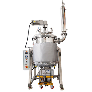 Reactor de extracción de acero inoxidable con camisa de 200 litros 