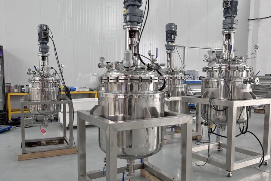 reactor de acero inoxidable de 200l