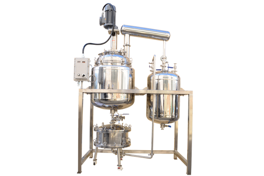 Filtro de acero inoxidable de 100 l/cristalización/reactor de aislamiento envío a Austria