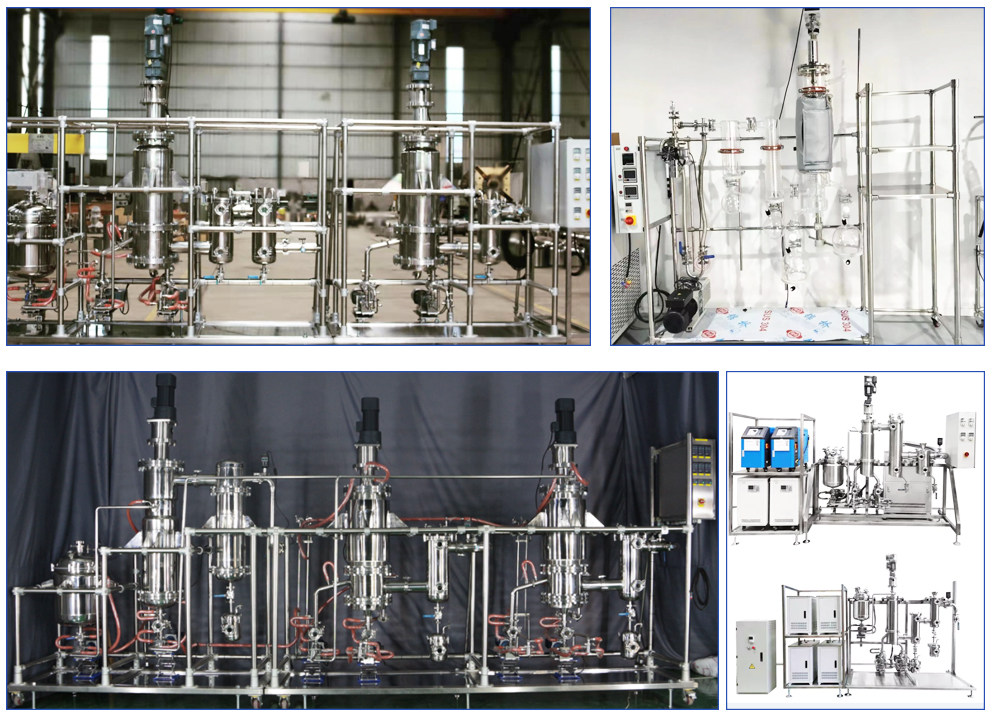 evaporador de pel&iacute;cula limpia