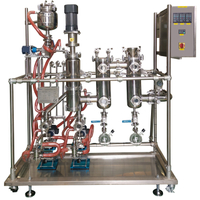 Sistema de destilación de película (molecular) limpiada (fina) de acero inoxidable de 4-5 pulgadas