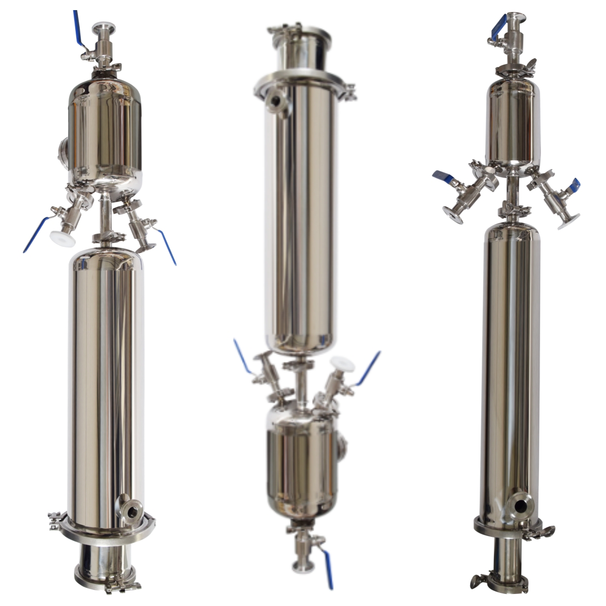 Trampas de frío de acero inoxidable para proteger las bombas de vacío de los clientes