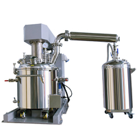 Reactor de mezcla/emulsión/dispersión/síntesis al vacío de acero inoxidable con camisa de 200L 
