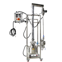 Equipo de destilación fraccional (rectificación) de acero inoxidable 5L