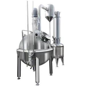 Concentrador de vacío esférico de acero inoxidable 200L