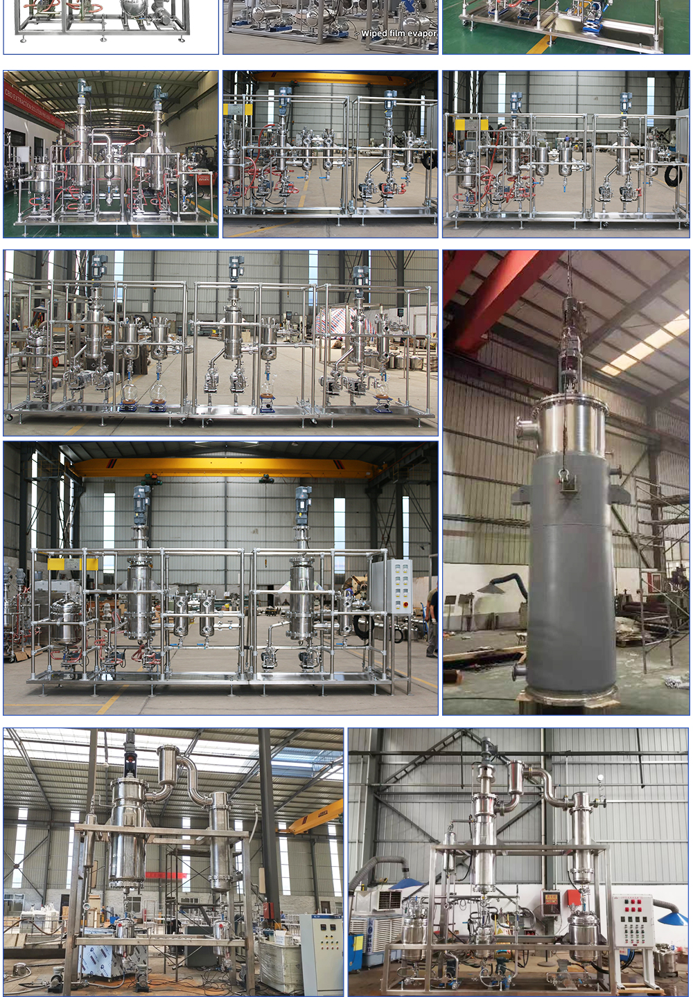 evaporador de pel&iacute;cula delgada