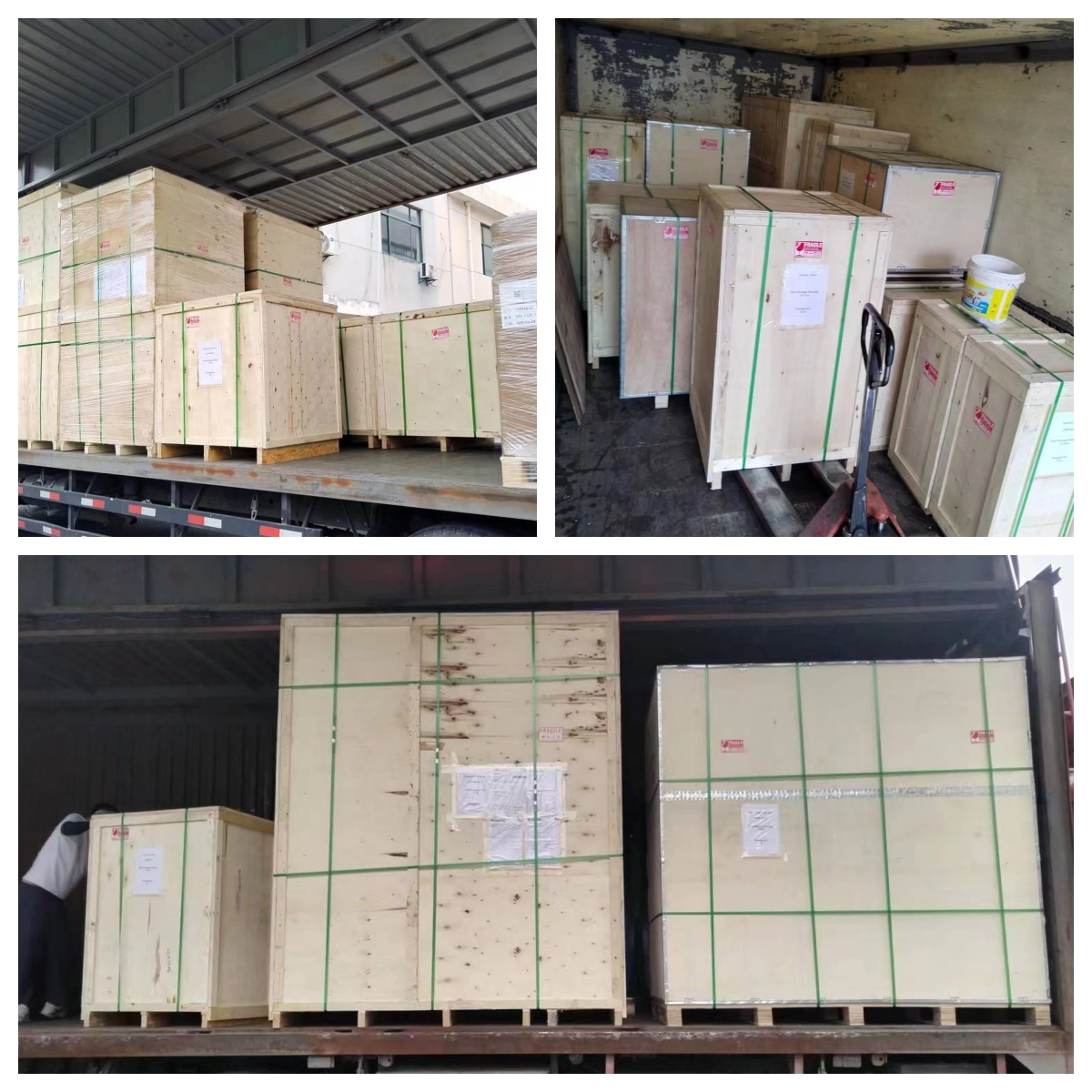 Se envían 5 juegos de reactores (reactores revestidos de vidrio y reactores de vidrio) a Suiza