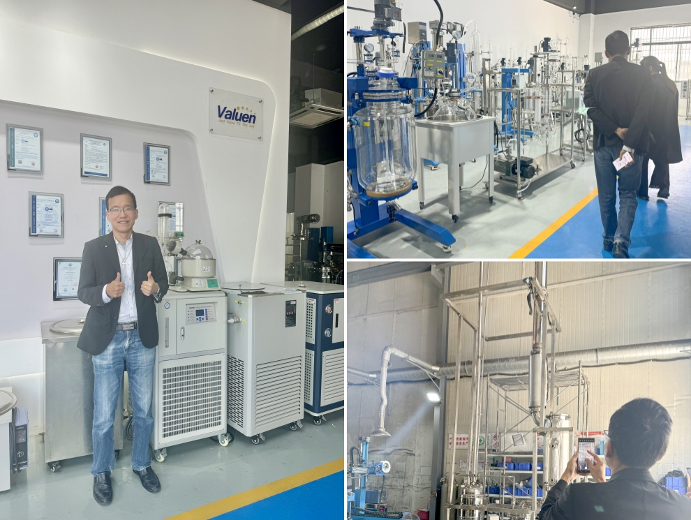 Bienvenido a nuestro valioso cliente de Tailandia Visite nuestra fábrica