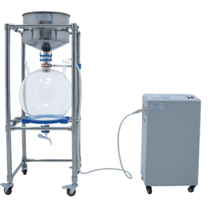 Dispositivo de filtración al vacío de 30 litros Filtro Nutsche