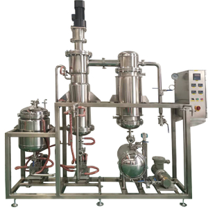 Evaporador de película delgada de acero inoxidable de 20 pulgadas