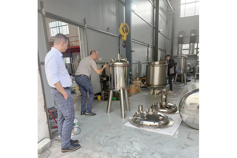 Taller de producción de reactores de acero inoxidable comprobado por el cliente y taller de procesamiento de acero inoxidable