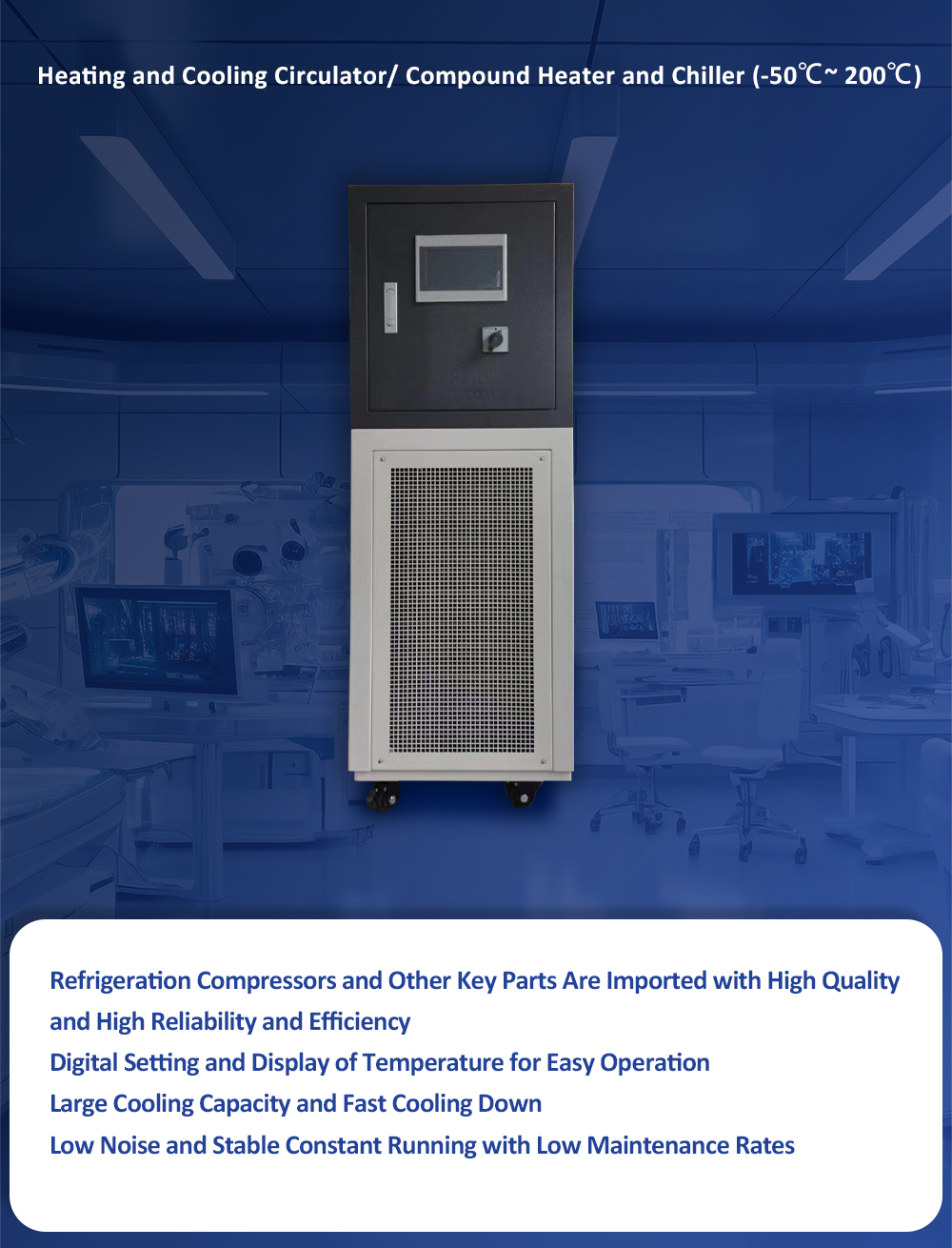 calentador y enfriador de circulaci&oacute;n