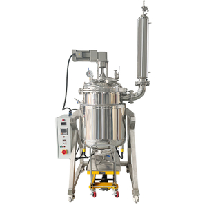 Reactor de extracción de acero inoxidable con camisa de 100 litros 